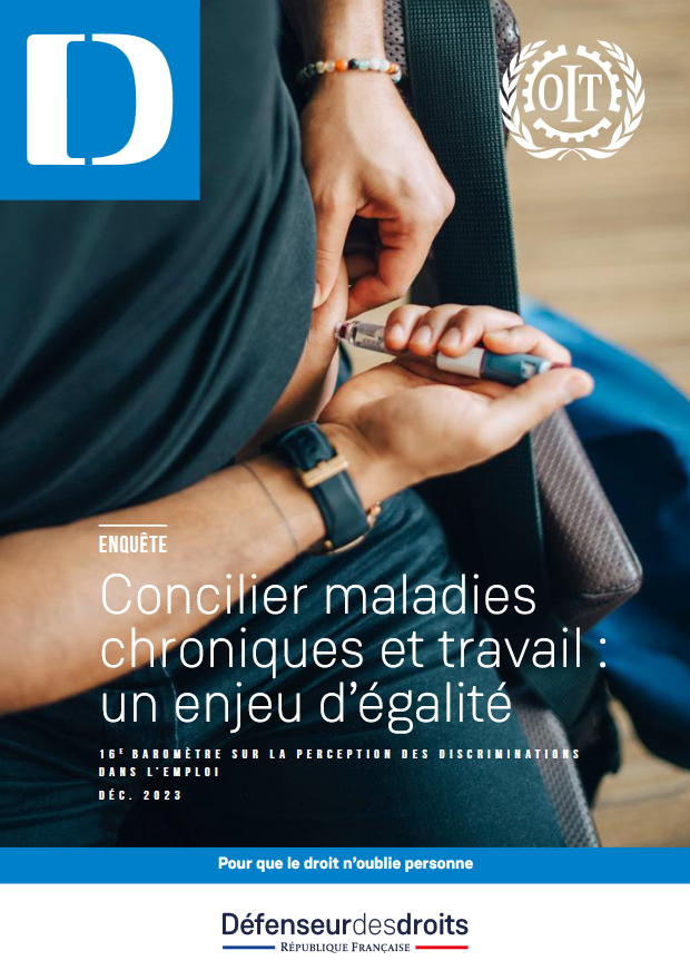 16e baromètre sur les discriminations dans l’emploi : concilier maladies chroniques et travail : un enjeu d’égalité