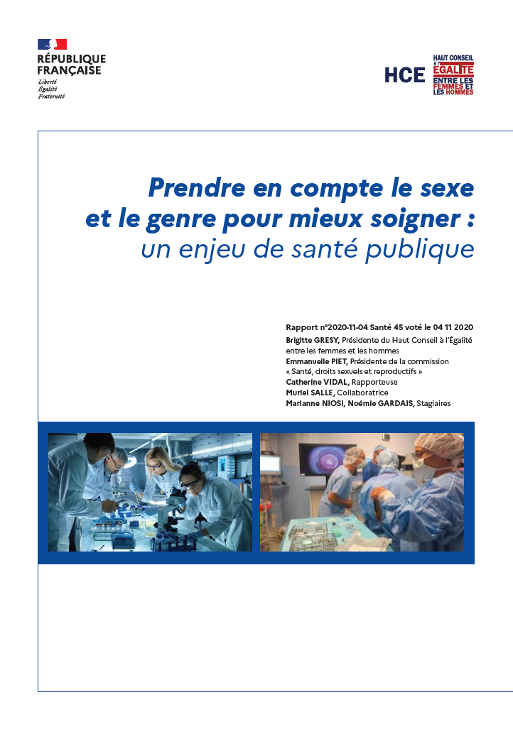 Prendre en compte le sexe et le genre pour mieux soigner : un enjeu de santé publique