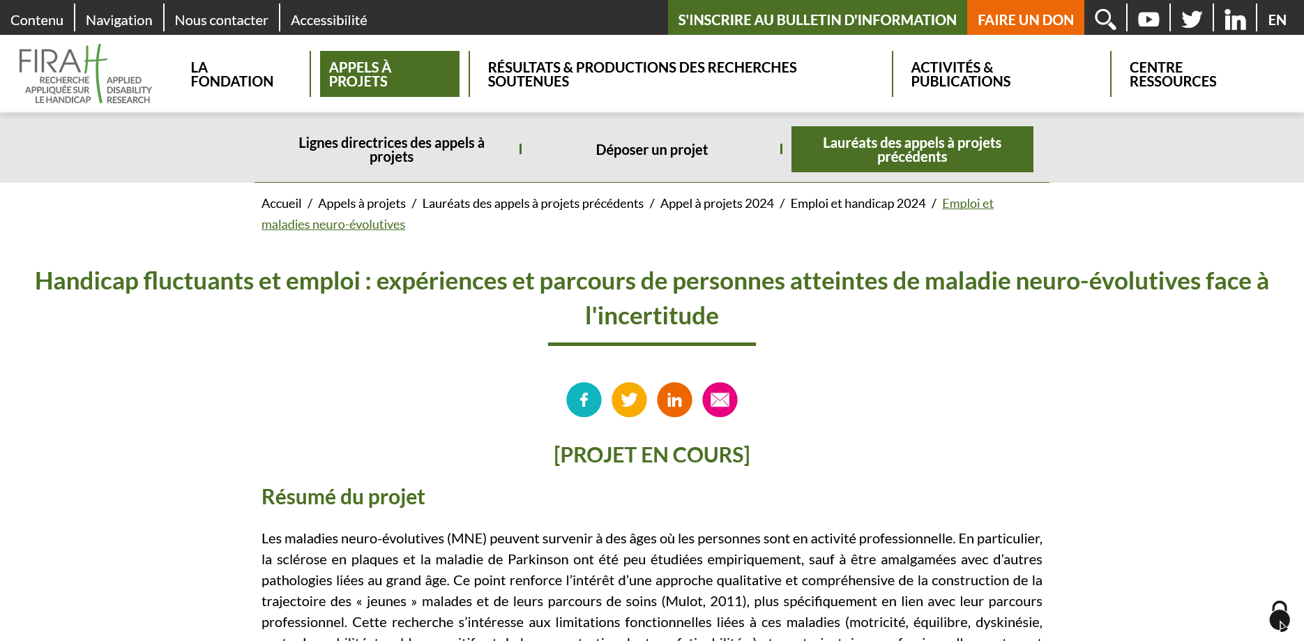Handicaps fluctuants et emploi : expériences et parcours de personnes actives atteintes de sclérose en plaques et de maladie de parkinson face à l’incertitude